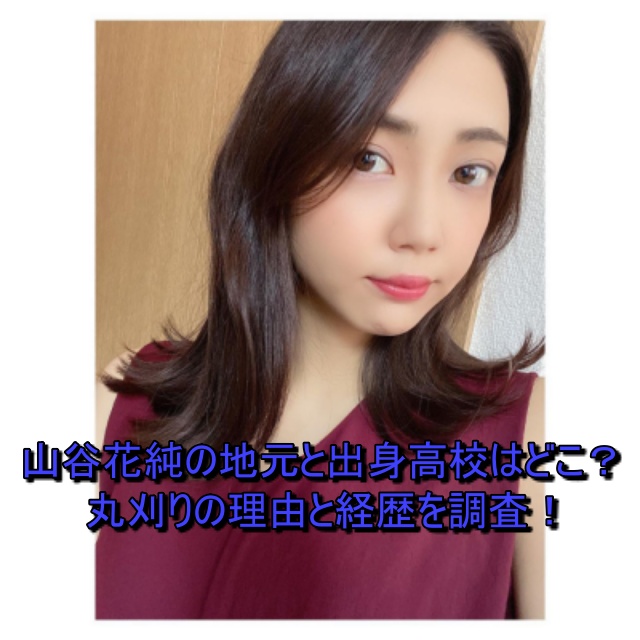 山谷花純の地元と出身高校はどこ？丸刈りの理由と演技の評判を調査！