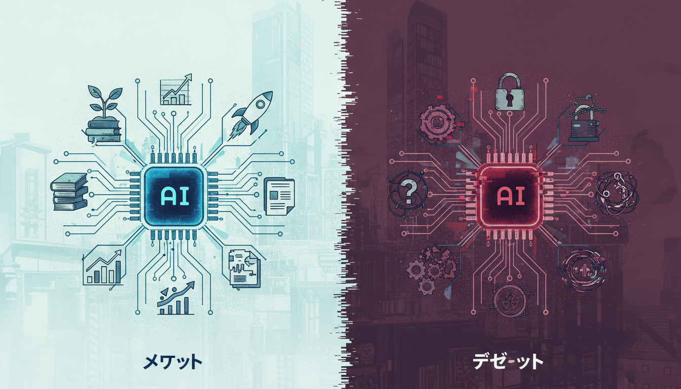 AIを使うことで得られる驚きのメリットと注意したいデメリット