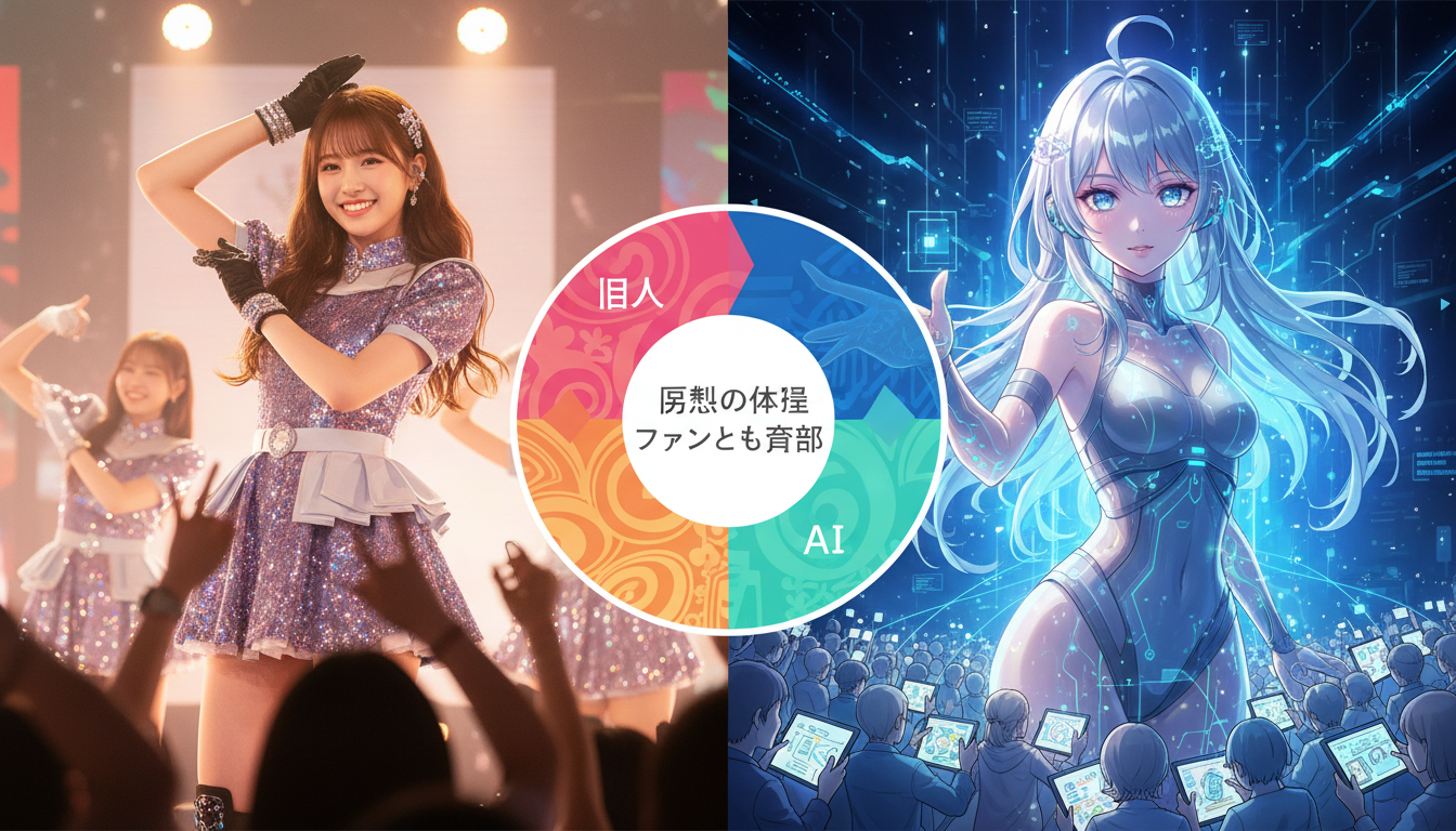 AIアイドルが選ばれる理由は「理想の体現」と「ファンとの共創」にあります
