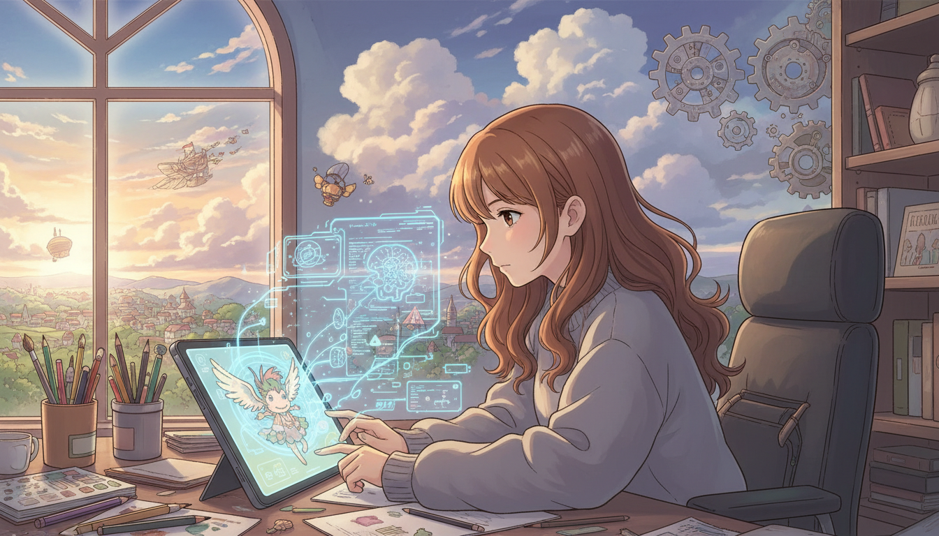 なぜAIでアニメが作れるようになったのか？その仕組みと種類
