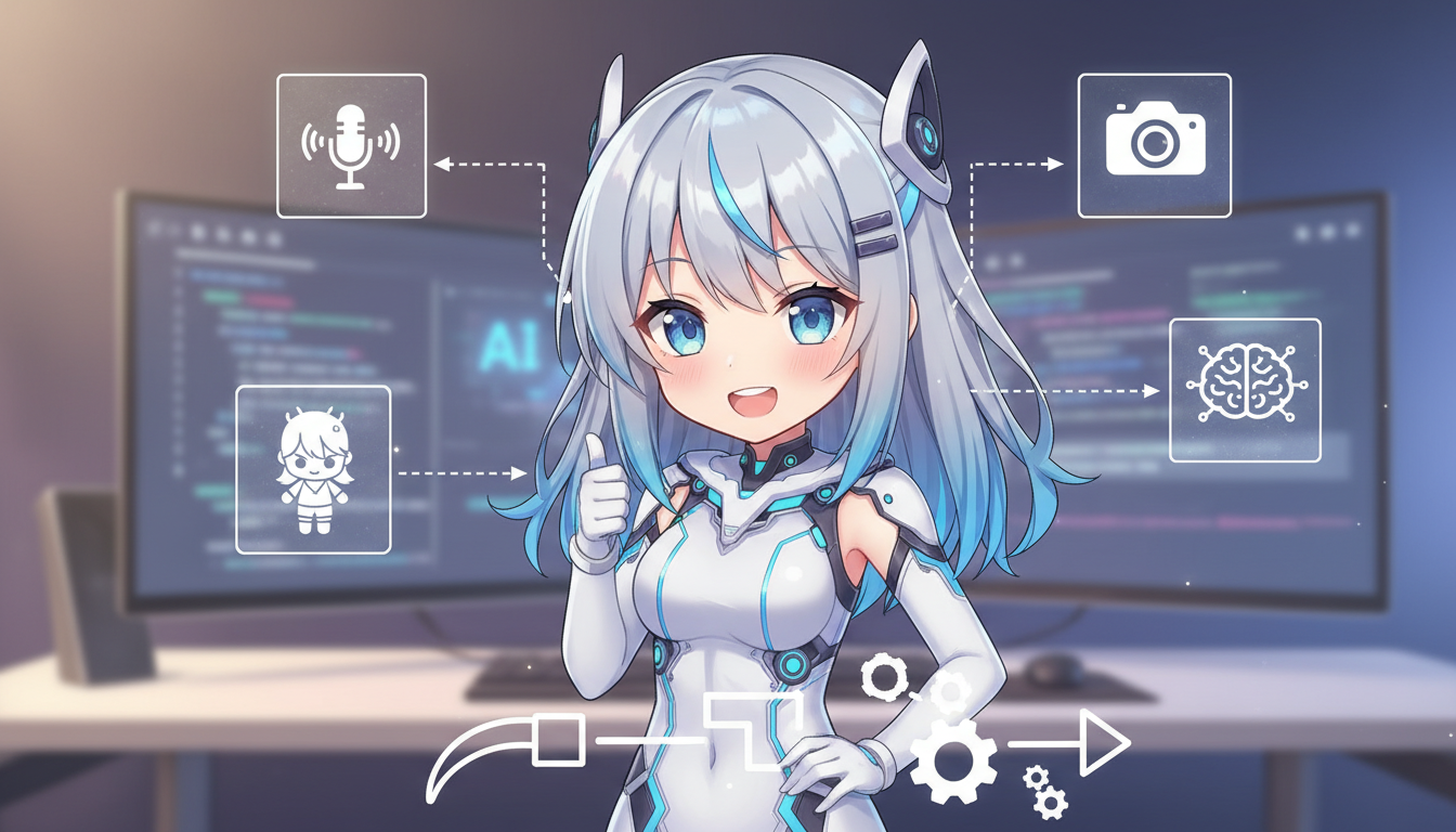 初心者さんがAI VTuberを作るなら「既存ツールの組み合わせ」が一番の近道です