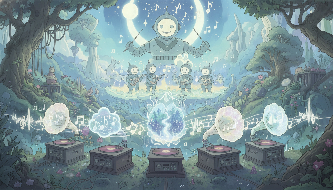 AI音楽生成ツールおすすめ5選！無料で使える人気サービスを紹介！