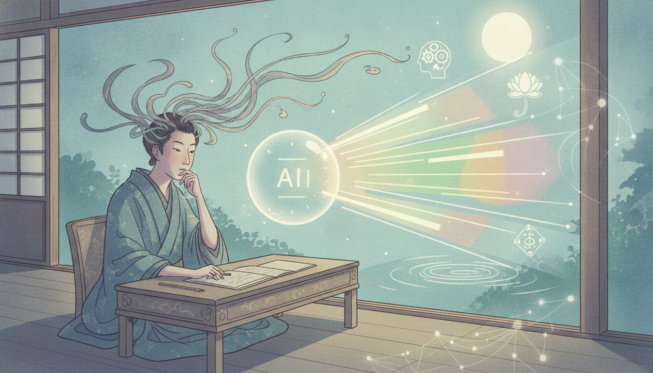 AIに悩みを書き出すことで心と頭がスッキリ整うんです