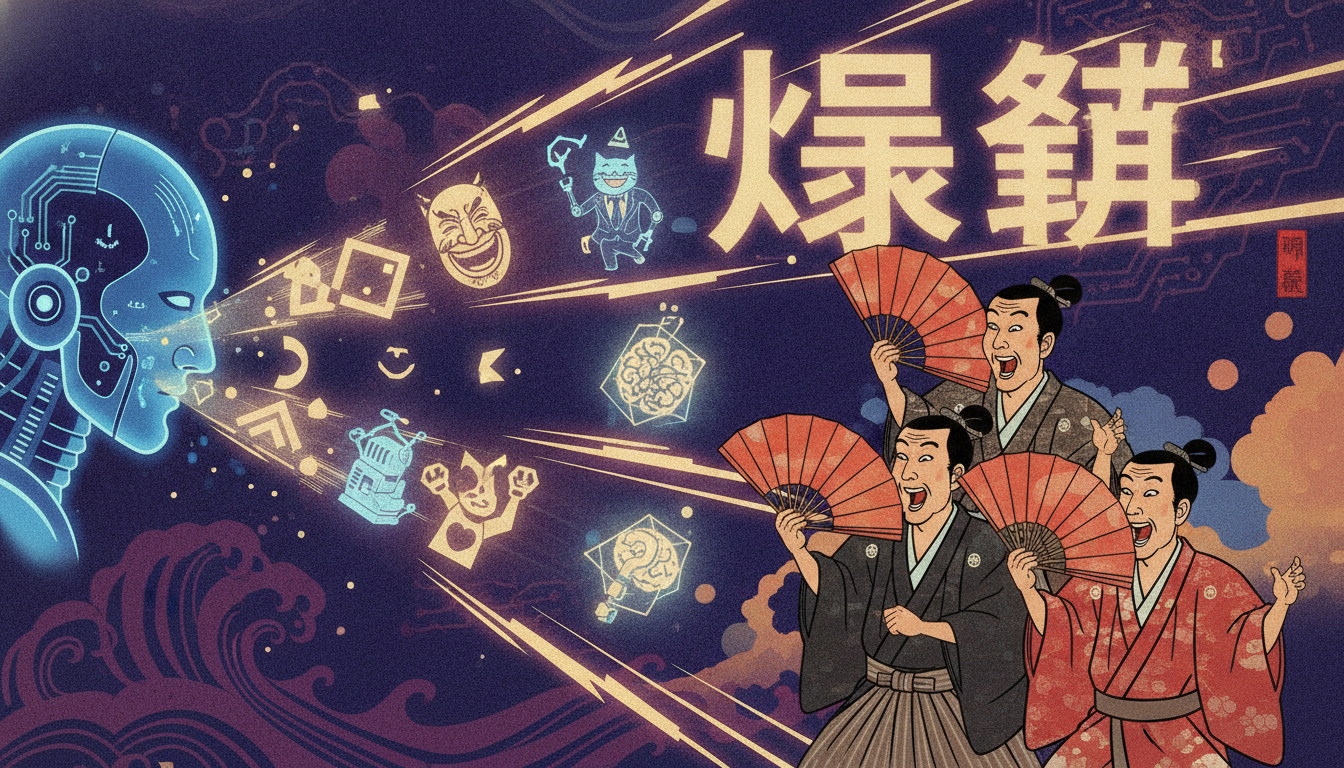 AIがプロの芸人さんを圧倒した3つの驚くべき事例