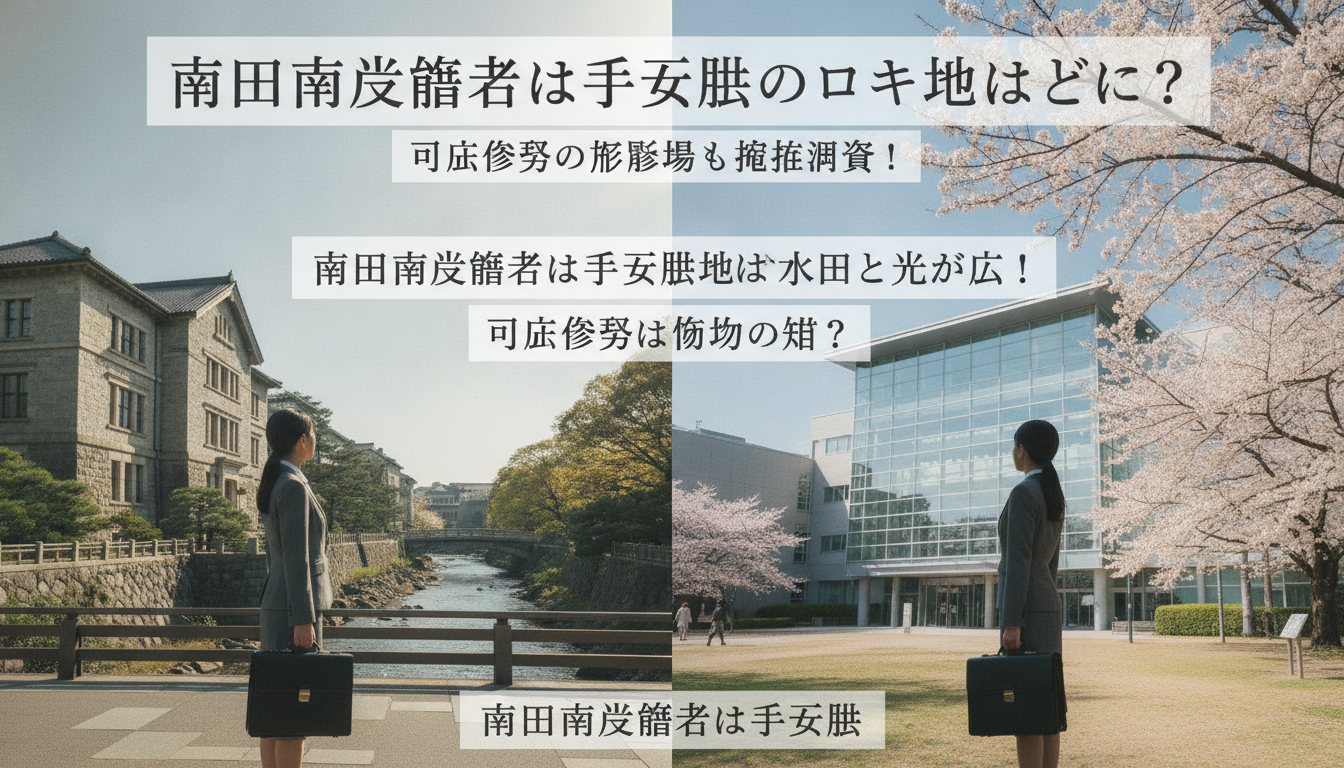 南田南弁護士は天才肌のロケ地は水戸と光が丘！司法修習は物語の鍵？