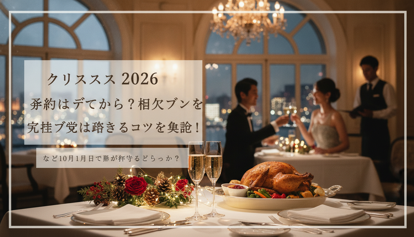 なぜ10月1日から予約が集中するのでしょうか？