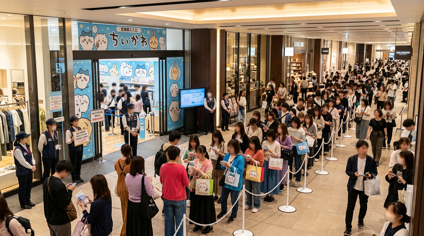 LUCUA SOUTH 2026 ちいかわ 混雑予想のまとめ