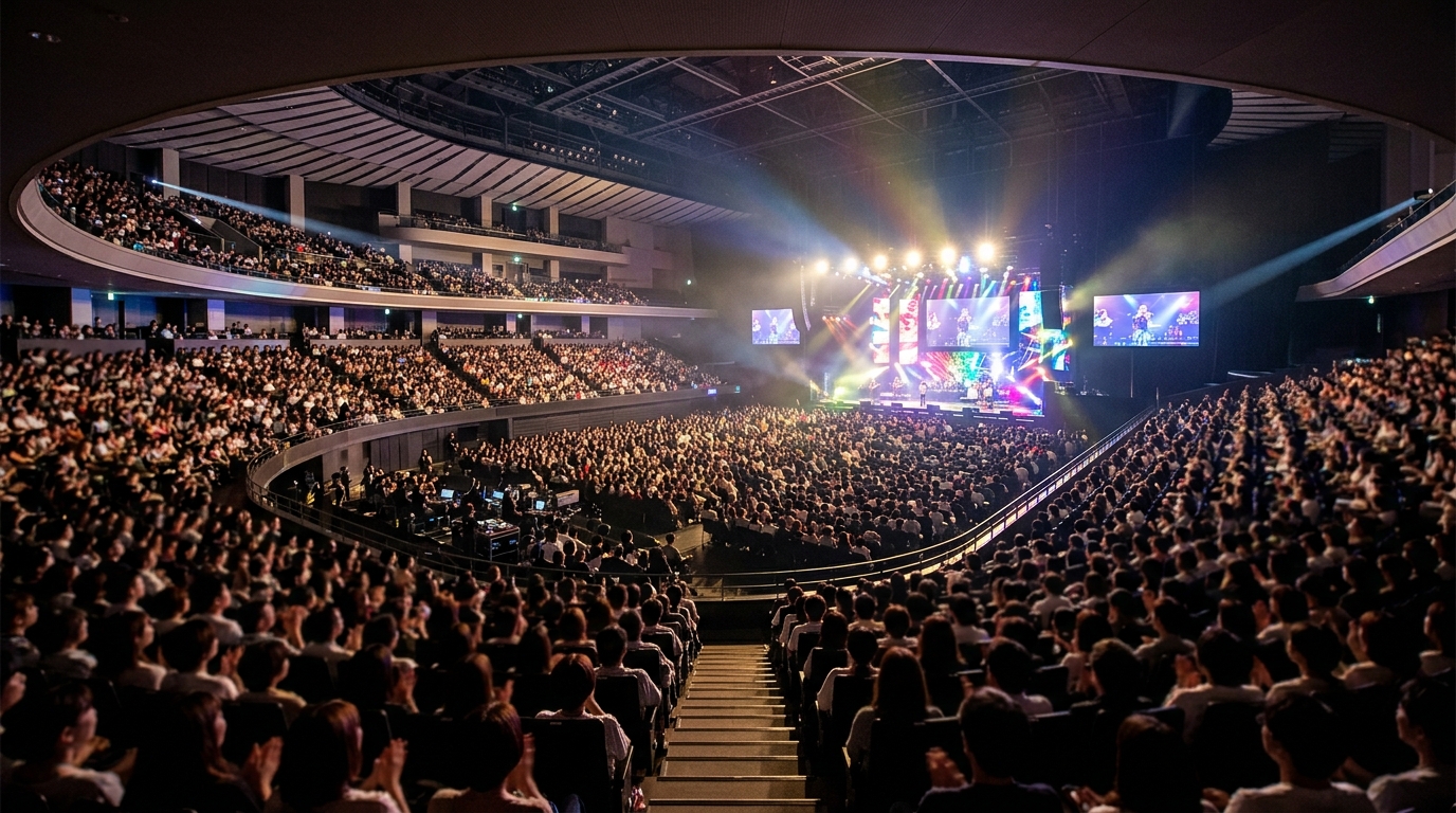 なぜKアリーナ横浜は見え方が座席によって異なるのでしょうか？