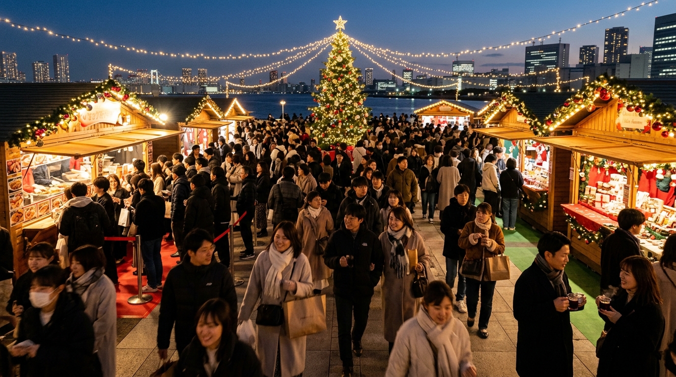 東京クリスマスマーケット2026新豊洲を楽しむための鍵は事前予約にあり！