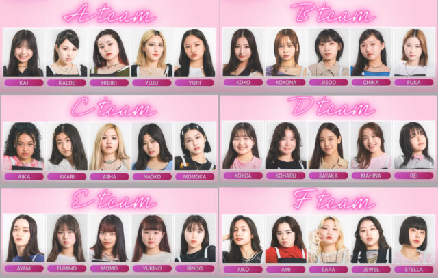 「ノノガ」参加者30人の一覧を年齢順に紹介！デビューはいつでメンバーは何人？